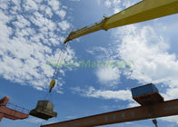 Telescopic Boom Marine Deck Crane , 160 KW 3T 40M Electric Hydraulic Crane