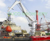 5 Ton Knuckle Boom Jib Crane High Reliability For Loading Cargoes Application